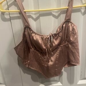 corset like tank top